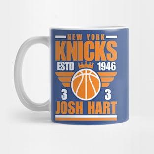 New York Knicks Josh Hart 3 Basketball Retro Mug